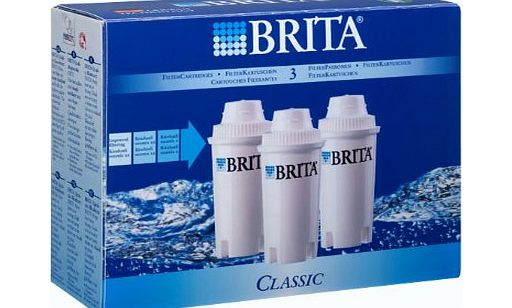 BRITA Classic Filter Cartridges 3 Pack