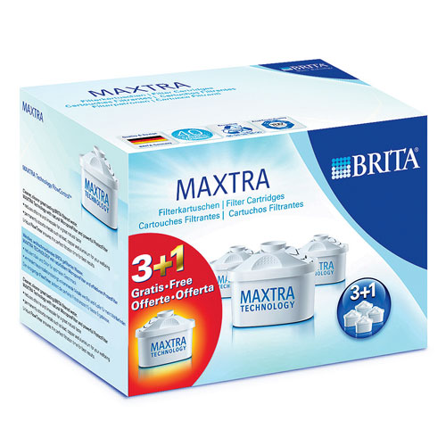 Brita Maxtra Cartridges Pack of 3 PLUS 1 FREE
