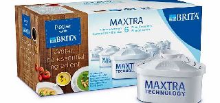 BRITA MAXTRA Water Filter Cartridges - 6 Pack