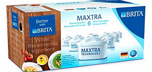 Brita Maxtra Water Filter Cartridges - Pack of 6