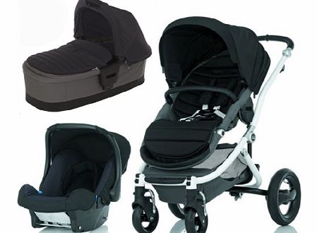 Britax Affinity 3 in 1 Travel System White/Black