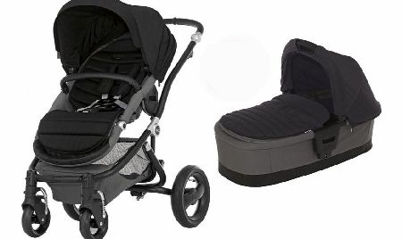 Britax Affinity Black Frame Pram Black Thunder