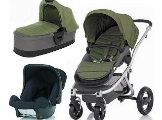 Britax Affinity Silver 3 in 1 Travel System