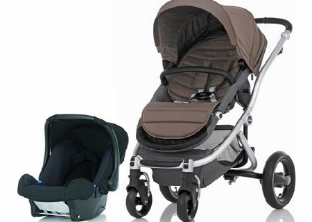 Britax Affinity Silver Frame Travel System