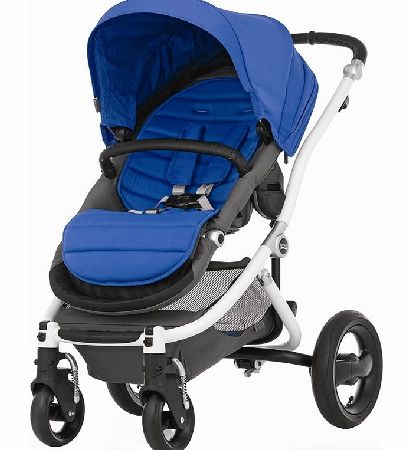 Britax Affinity White Frame Pushchair Blue Sky