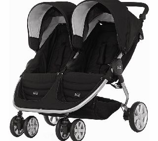 Britax B Agile Double Pushchair Neon Black 2014
