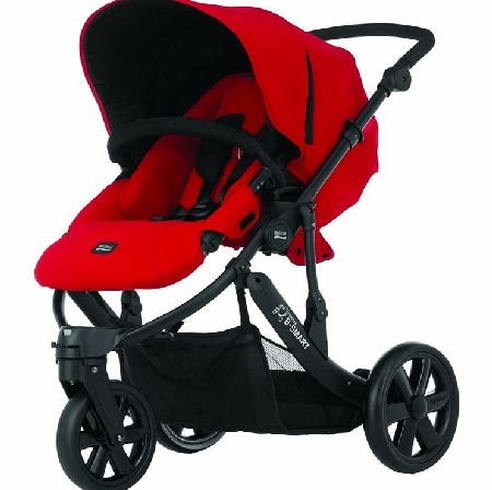 Britax B Smart 3 Pushchair Chili Pepper