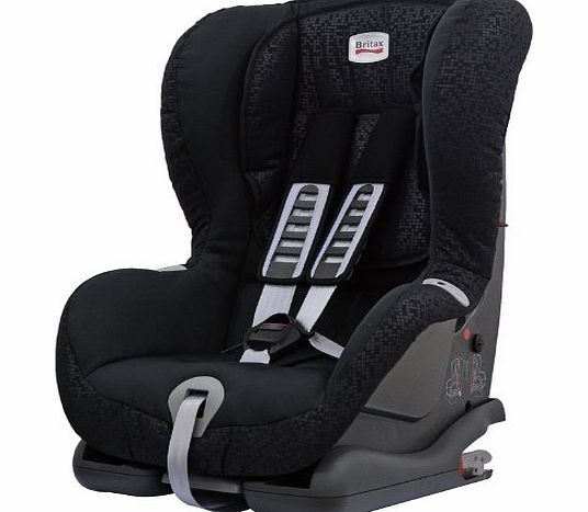 Britax Duo Plus Group 1 9 Months - 4 Years ISOFIX Forward Facing Car Seat (Black Thunder)