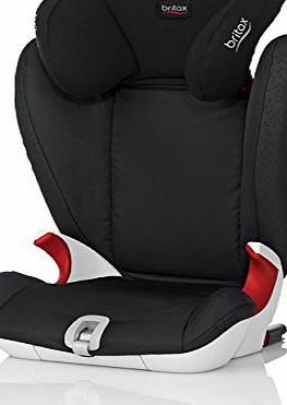 KIDFIX SL Group 2/3 4 - 12 Years High-Backed Booster Car Seat (Black Thunder)