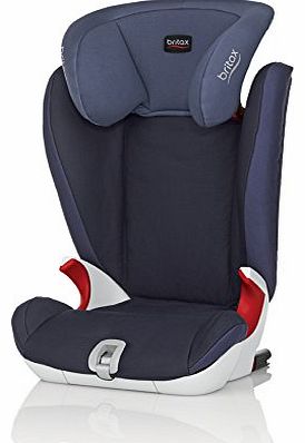 KIDFIX SL Group 2/3 4 - 12 Years High-Backed Booster Car Seat (Crown Blue)
