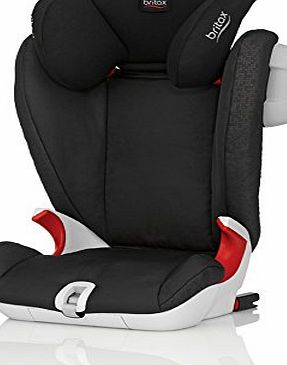 Britax KIDFIX SL SICT Group 2/3 4 - 12 Years High-Backed Booster Car Seat (Black Thunder)