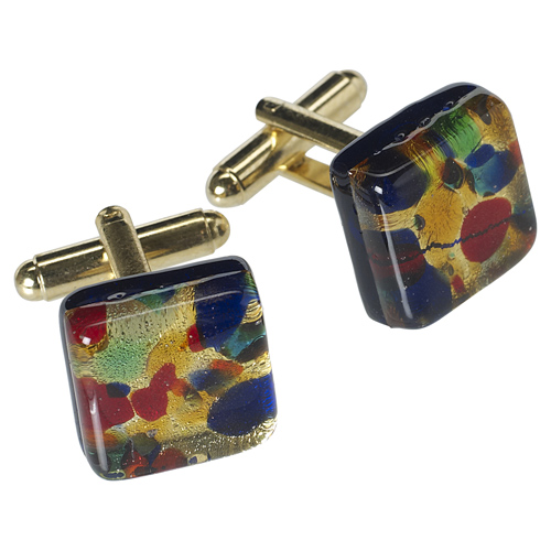 British Museum Gold Murano cufflinks