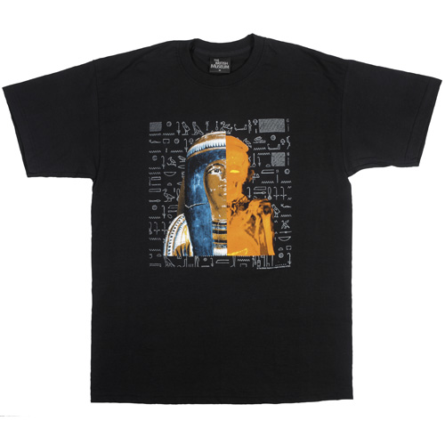 British Museum Mummy: the inside story, glow in the dark T-shirt