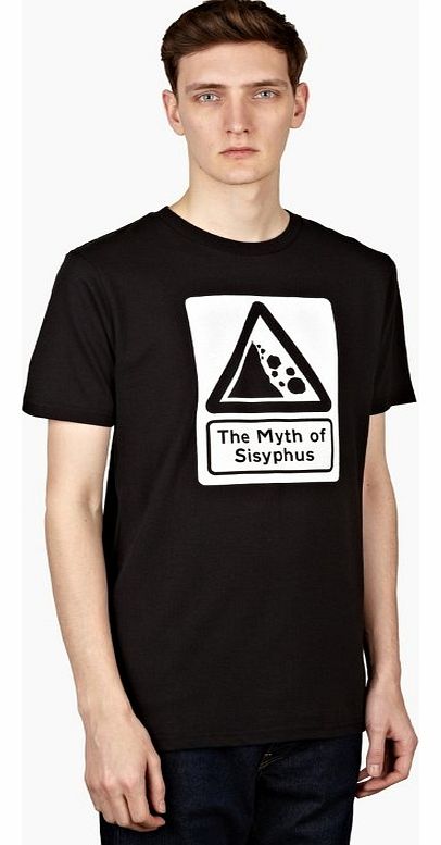 British Remains Mens Black Sisyphus T-Shirt