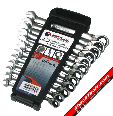 britool 12 Piece Metric Ratcheting Combination