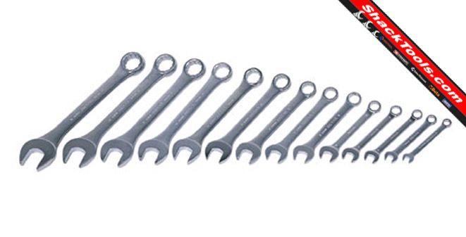 britool SRJSM14 14 Pc Metric Short Combination