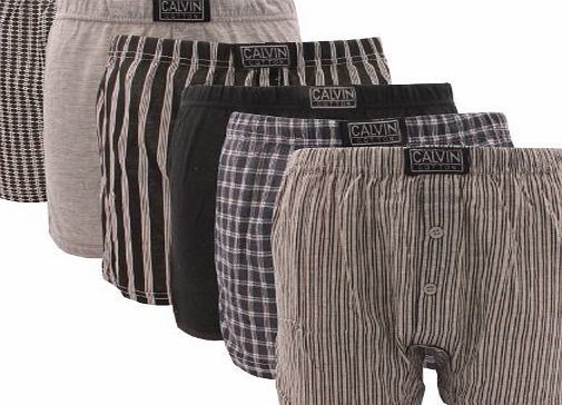 Britwear 6 x Boy Kid Children Natural Cotton Rich Boxer Short Jersey Button Fly Underwear Size:9-11 Years Mai
