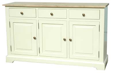 broadway painted Triple Sideboard