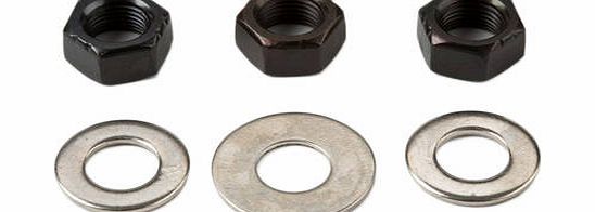 Brompton 2 Speed Rear Axle Nuts And Washers