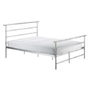 3ft Bedstead- silver effect