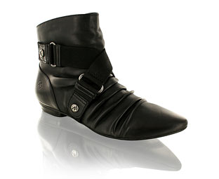 Bronx Ankle Boot with Strap Detail