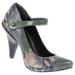 Female Abrasivato Snake C3 Leather Upper Leather/Other Lining in Grey Mix