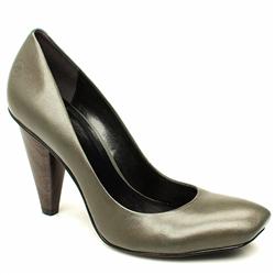Bronx Female Anette Court Leather Upper in Grey