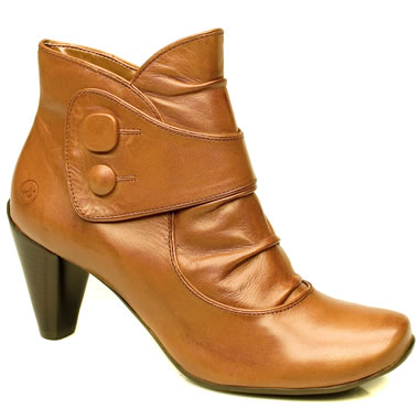 Bronx Landra 2-Button Ankle Boot