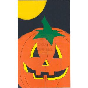 Brookite Pumpkin Flag