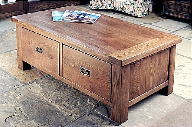 brooklyn 2 Drawer Coffee Table