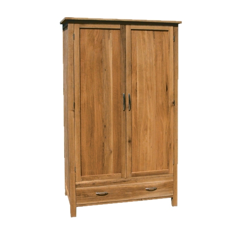 Brooklyn Contemporary Oak Double Wardrobe