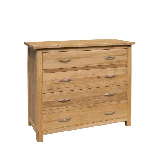 Brooklyn Oak Chest 4 Drawer 250.008
