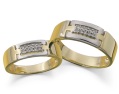 BROOKS AND BENTLEY his and hers eternity rings