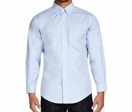 Brooks Brothers Light blue slim fit long-sleeved shirt