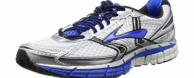 Brooks Mens Adrenaline GTS 14 Running Shoes 1101581D177 White/Electric/Silver 8.5 UK, 43 EU, 9.5 US