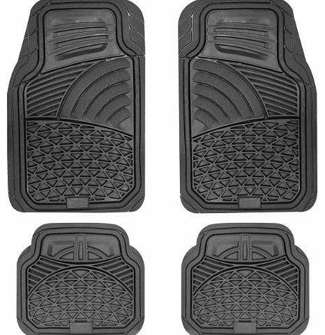 Brookstone BR360284 Protect Advanced Rubber Car Mat Set