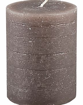 Rustic Pillar Candle, H10cm