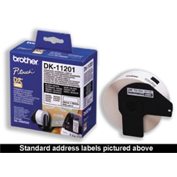 Brother Address Label Large 38x90mm White Ref
