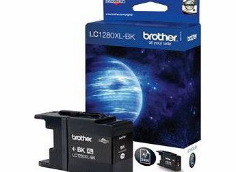 BROTHER  Original LC1280XLBK Black Super High Yield Ink Cartridge LC1280XLBK