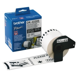 Brother Continuous Paper Tape 62mm x 15.24m