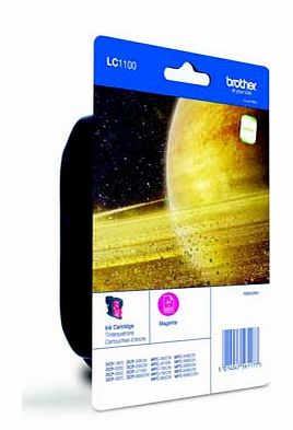 Brother LC1100M Standard Ink Cartridge - Magenta