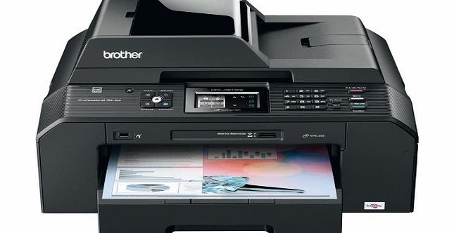 Brother MFCJ5910DW A3 Colour Inkjet Wireless Multifunction Printer (Print/Scan/Copy/Fax)