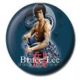 Bruce Lee Blue Dragon Button Badges