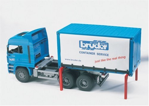 Bruder 02780 MAN Truck with Tilt Sided Interchangeable Container