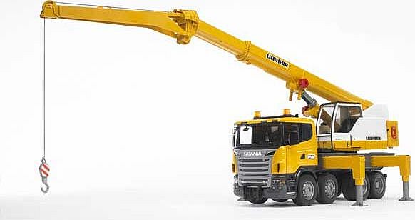 Bruder 03570 Scania Liebherr Crane Truck