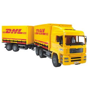 Bruder MAN Truck Inter Change DHL and Trailer