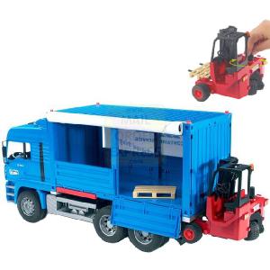 Bruder Truck Tilt Container and Forklift