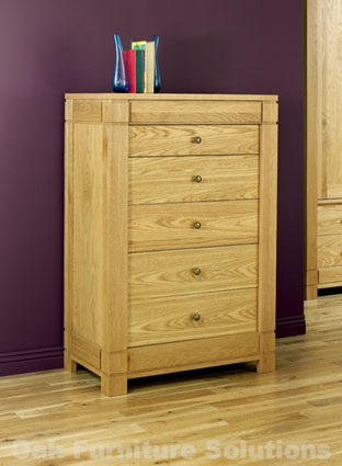 5 + 1 Drawer Tall Chest