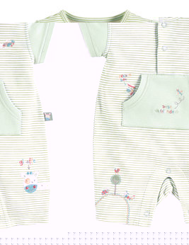 Bruin Best Friends Stripe Romper