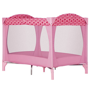 Compact Travel Cot in Sweetheart